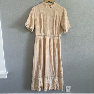 Roolee Salt Brooklyn Heights Textured Gauze Dress Size Medium NWT